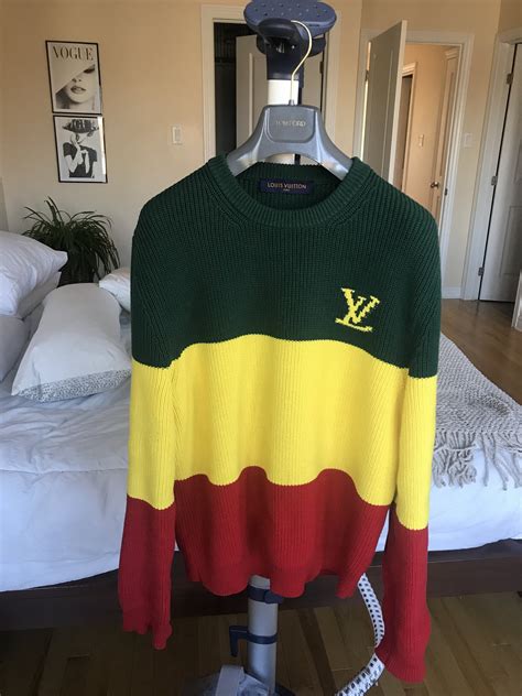 louis vuitton jamaican sweater|louis vuitton sweatsuit.